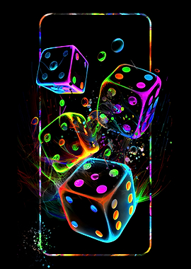 Neon Dice