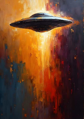 UFO in the Sky