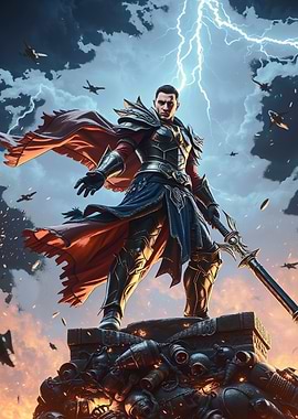 Heroic Knight in Battle