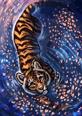 Tiger in Water