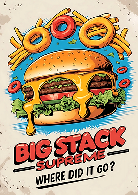 Big Stack Supreme Burger