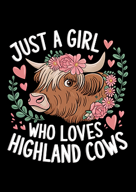 Highland Cow Girl