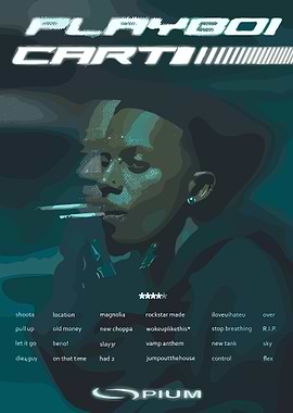 Playboi Carti Vintage Album Cover