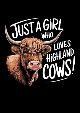 Highland Cow Girl