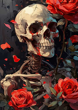 Skull and Roses