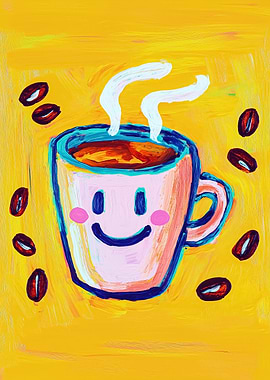 Smiling Coffee Mug