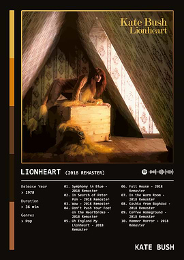 Lionheart (1978) Album by Kate Bush