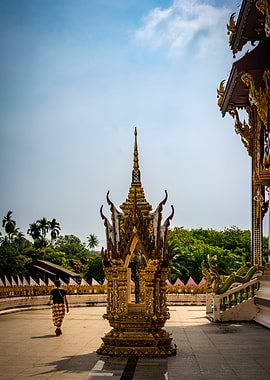 Golden Pagoda in Thailand