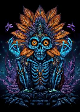 Shaman Skeleton Spirit