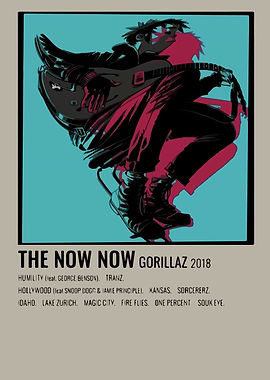 Gorillaz The Now Now Album Cover