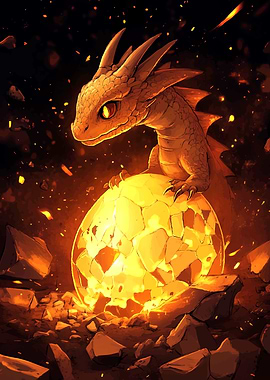 Baby Dragon Hatching