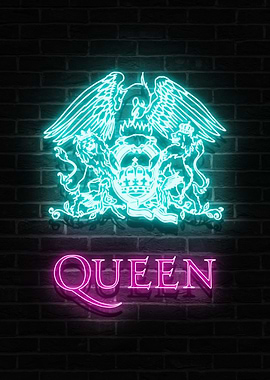 Queen Neon Sign