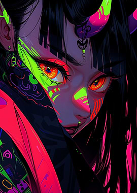 Neon Demon Girl