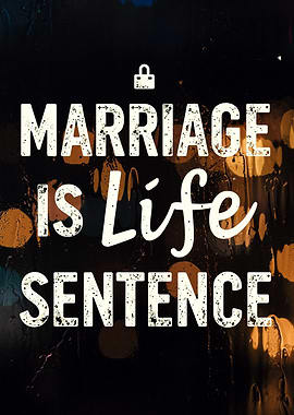 Marriage is Life Sentence