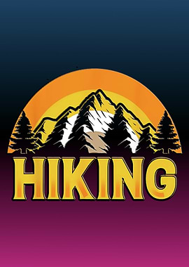 Hiking Mountain Sunset