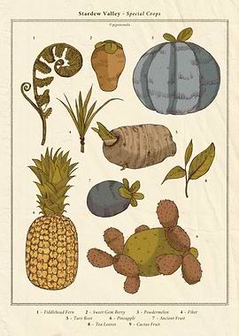 Stardew Valley Special Crops