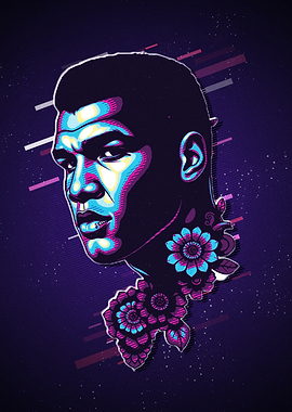 Muhammad Ali Retro Art