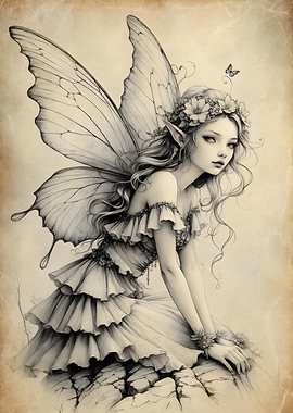 Fairy with Wings