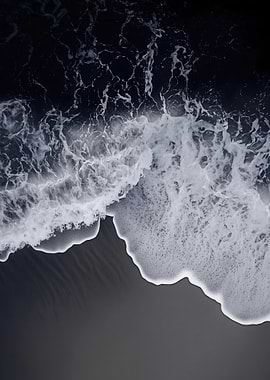 Ocean Wave Foam
