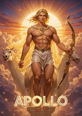 Apollo Greek God Art Print
