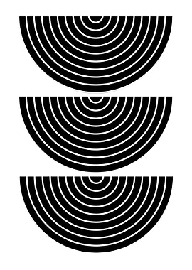 Black and White Abstract Art