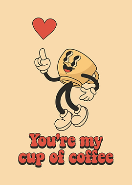 Retro Coffee Valentine