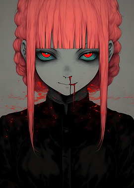 Bloody Anime Girl
