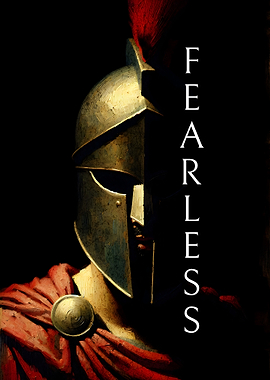Fearless Spartan Poster