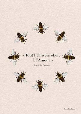 Bees and Love Quote