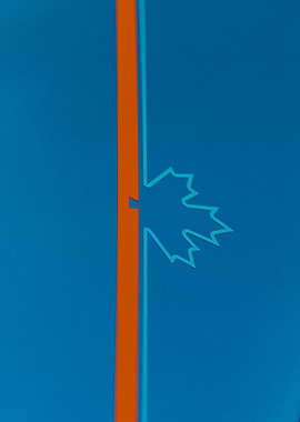 Maple Leaf Minimalist Design