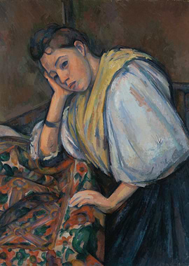 Woman in Yellow Shawl