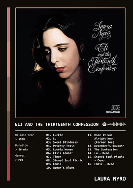 Eli And The Thirteenth Confession (1968) Album by Laura Nyro