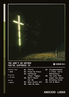 You Won't Go Before You're Supposed To (2024) Album by Knocked Loose