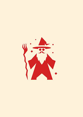 Red Wizard Illustration