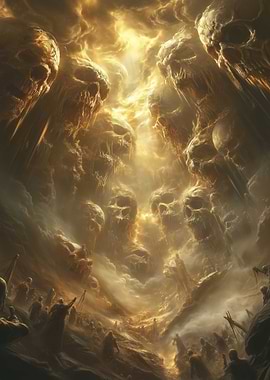 Skull Cloud Apocalypse