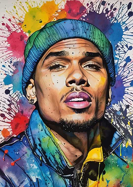 Kris Brown Watercolor Portrait