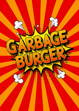Garbage Burger Comic Art