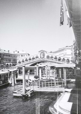 Bridge over Canal in Venice