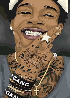 Wiz Khalifa Digital Art
