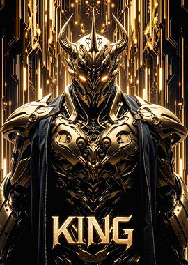 Golden Cyborg King
