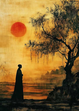 Silhouette at Sunset