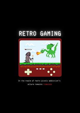 Retro Gaming Pixel Art