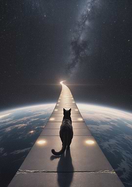 Cat's Cosmic Journey