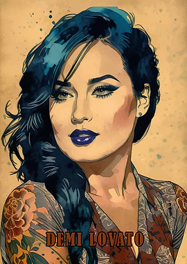 Demi Lovato Portrait
