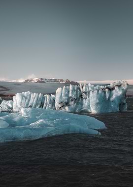Iceberg in Glacier Lagoon