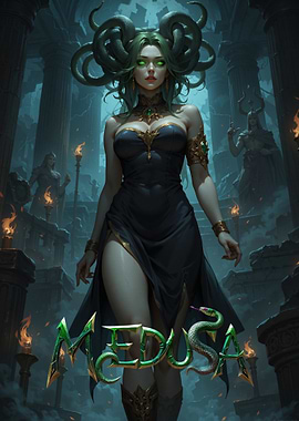 Medusa Digital Art