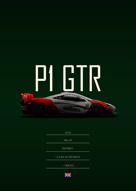 2018 McLaren P1 GTR
