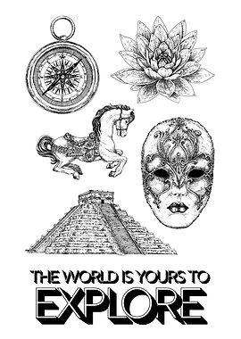 THE WORLD IS YOURS TO EXPLORE