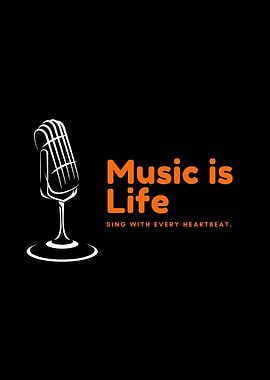 Music is Life Logo