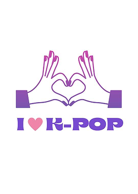 I Love K-Pop Hand Sign